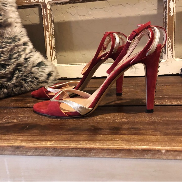 Valentino Shoes - Valentino Garavani Strappy Sandal Rockstud Heels